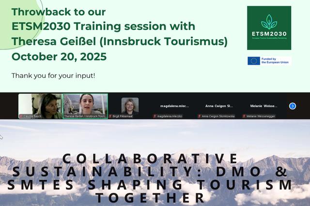 <span style="color:#403d4c"><span style="color:teal">Sustainable tourism</span><span style="color:#403d4c"> through the lens of collaboration