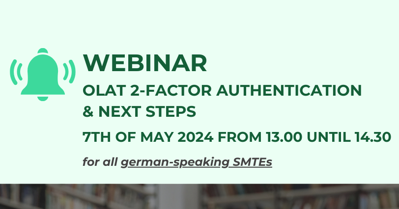 OLAT Webinar OLAT Two-factor Authentication & next steps for german ...